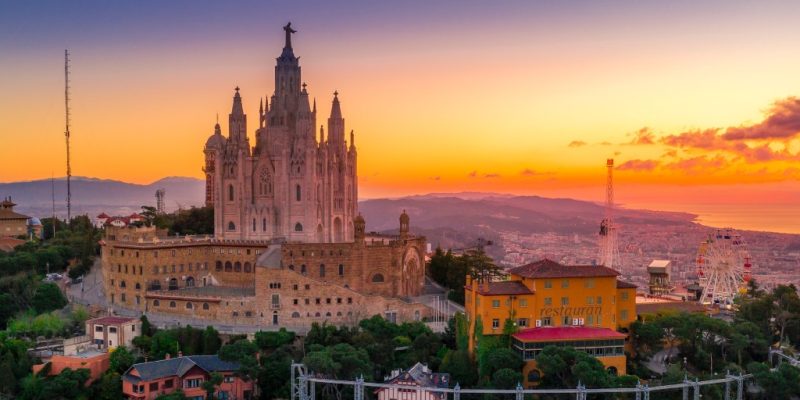 Barcelona in July